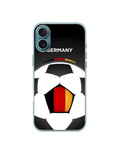 Coque iPhone 16 Plus Allemagne Ballon Football - Madotta