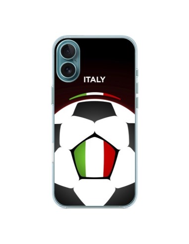 Coque iPhone 16 Plus Italie Ballon Football - Madotta