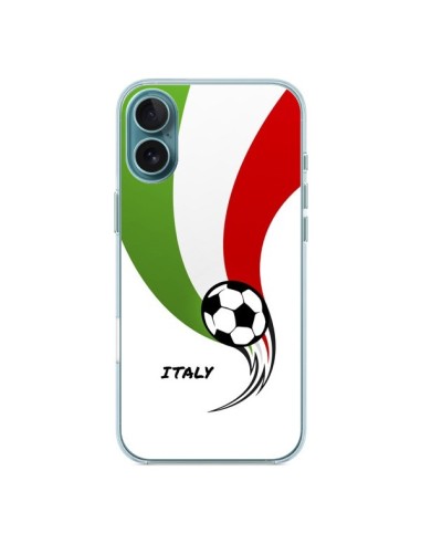 Coque iPhone 16 Plus Equipe Italie Italia Football - Madotta