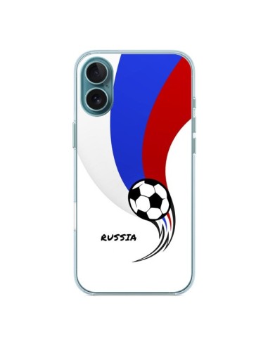 Coque iPhone 16 Plus Equipe Russie Russia Football - Madotta