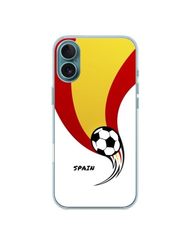 Coque iPhone 16 Plus Equipe Espagne Spain Football - Madotta