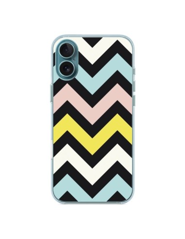 Coque iPhone 16 Plus Azteque Chevron Sunny - Mary Nesrala