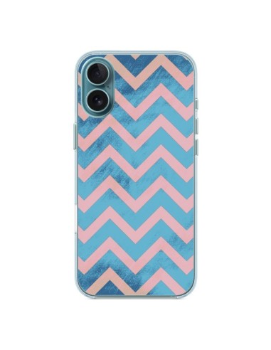 Coque iPhone 16 Plus Azteque Chevron Sunset - Mary Nesrala