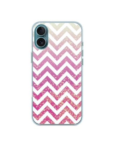 Coque iPhone 16 Plus Chevron Pixie Dust Triangle Azteque - Mary Nesrala