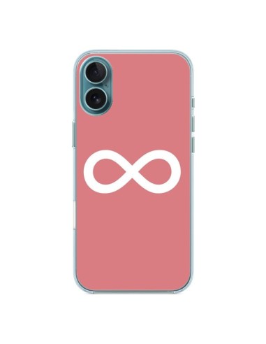 Coque iPhone 16 Plus Infinity Infini Forever Corail - Mary Nesrala