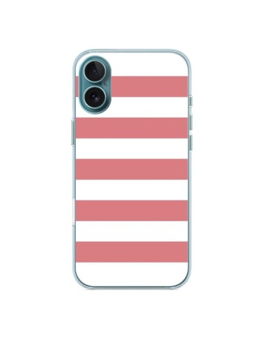 iPhone 16 Plus Case Bande Corallo - Mary Nesrala