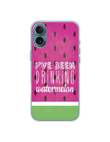 Coque iPhone 16 Plus Pasteque Watermelon - Mary Nesrala