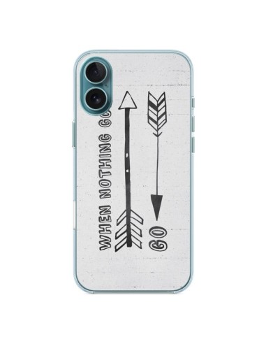 Coque iPhone 16 Plus When nothing goes right - Mary Nesrala