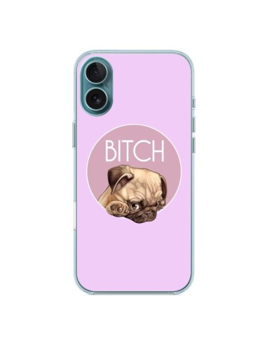 Coque iPhone 16 Plus Bulldog Bitch - Maryline Cazenave