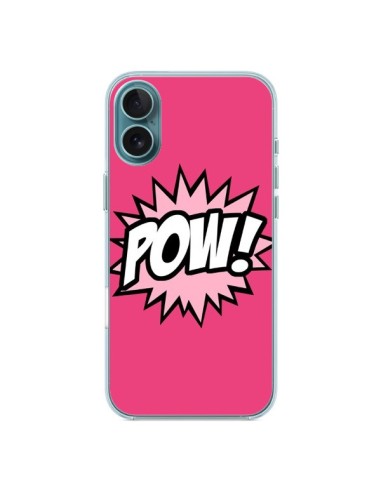 Coque iPhone 16 Plus Pow Bulles BD Comics - Maryline Cazenave