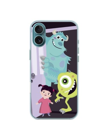 Coque iPhone 16 Plus Monstres et Compagnie - Maria Jose Da Luz