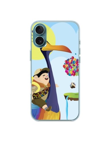 Coque iPhone 16 Plus La Haut Kevin et Russel - Maria Jose Da Luz