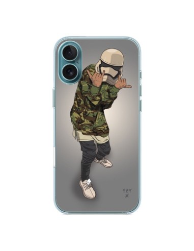 Coque iPhone 16 Plus Army Trooper Swag Soldat Armee Yeezy - Mikadololo