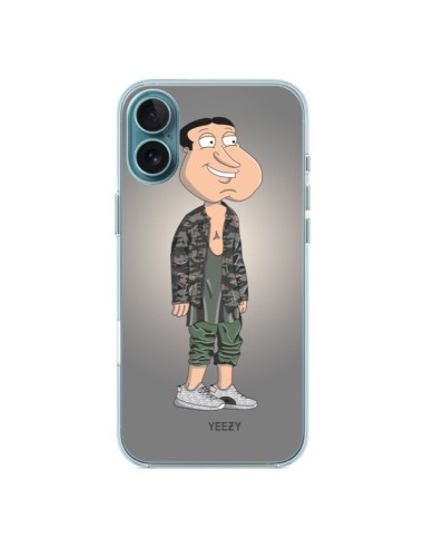 Coque iPhone 16 Plus Quagmire Family Guy Yeezy - Mikadololo