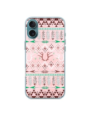 Coque iPhone 16 Plus Amadahy Cerf Azteque - Monica Martinez