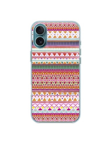 Coque iPhone 16 Plus Chenoa Azteque - Monica Martinez