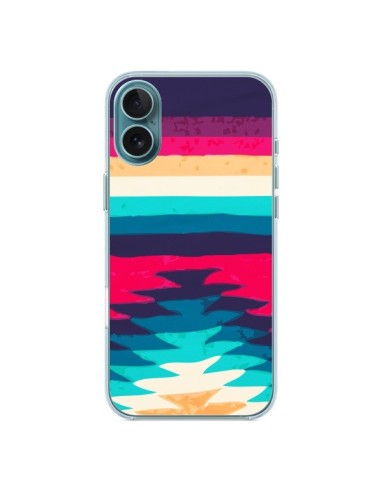 Coque iPhone 16 Plus Surf Azteque - Monica Martinez