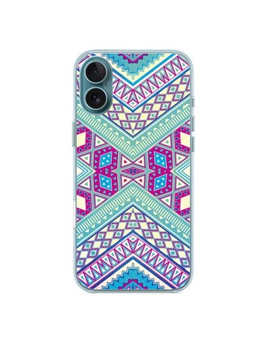 Coque iPhone 16 Plus Azteque Lake - Maximilian San