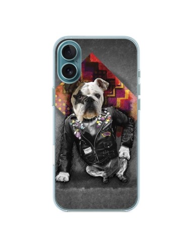 Coque iPhone 16 Plus Chien Bad Dog - Maximilian San