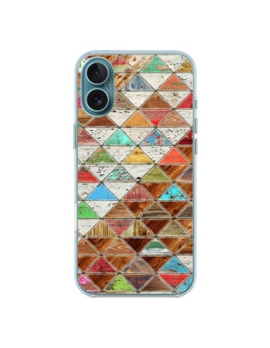 Coque iPhone 16 Plus Love Pattern Triangle - Maximilian San