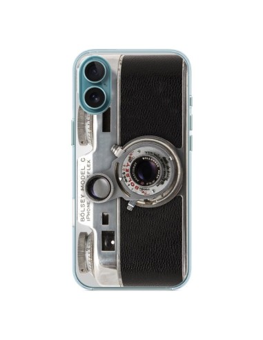 Coque iPhone 16 Plus Appareil Photo Bolsey Vintage - Maximilian San