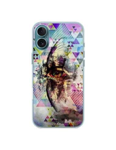 Coque iPhone 16 Plus Oeil Triangle Oiseau Cry Bird - Maximilian San