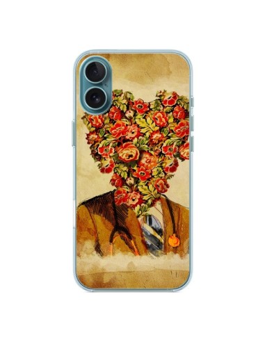 Coque iPhone 16 Plus Docteur Love Fleurs - Maximilian San