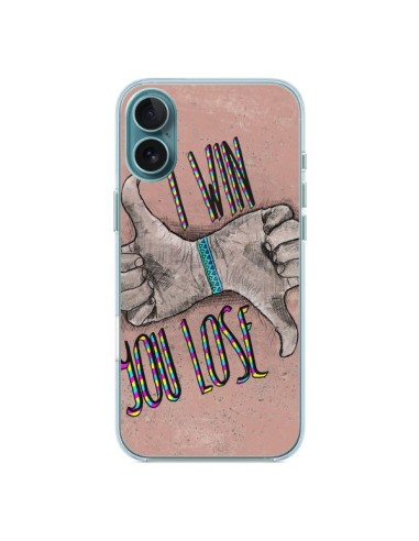 Coque iPhone 16 Plus I win You lose - Maximilian San