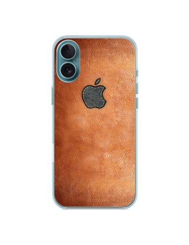 Coque iPhone 16 Plus Style Cuir - Maximilian San