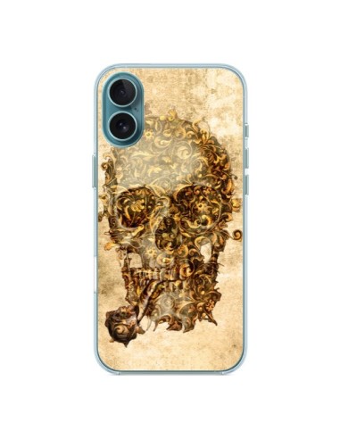 Coque iPhone 16 Plus Lord Skull Seigneur Tête de Mort Crane - Maximilian San