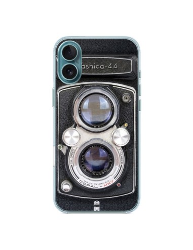 Coque iPhone 16 Plus Vintage Camera Yashica 44 Appareil Photo - Maximilian San