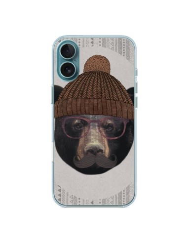 Coque iPhone 16 Plus Gustav l'Ours - Borg