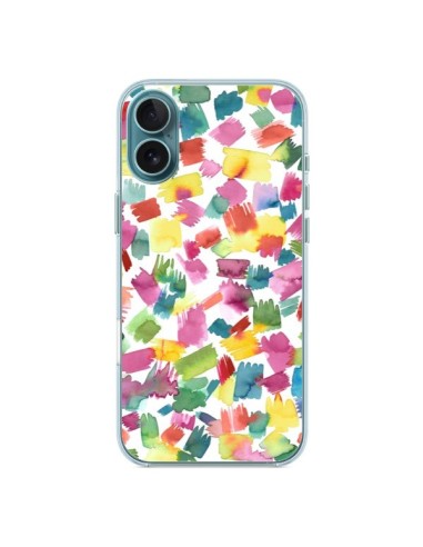 Coque iPhone 16 Plus Abstract Spring Colorful - Ninola Design