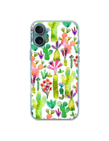 Coque iPhone 16 Plus Cacti Garden - Ninola Design