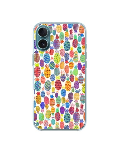 Coque iPhone 16 Plus Cute Pineapples - Ninola Design