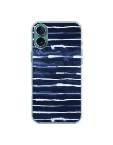 iPhone 16 Plus Case Electric Lines Azzurro - Ninola Design