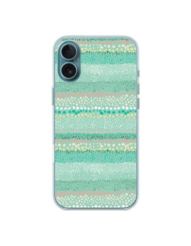 Coque iPhone 16 Plus Irregular Lines Vainica - Ninola Design