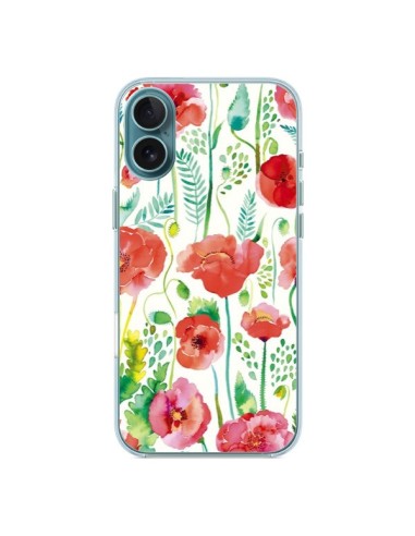 Cover iPhone 16 Plus Pianeti Costellazioni Rosa- Ninola Design