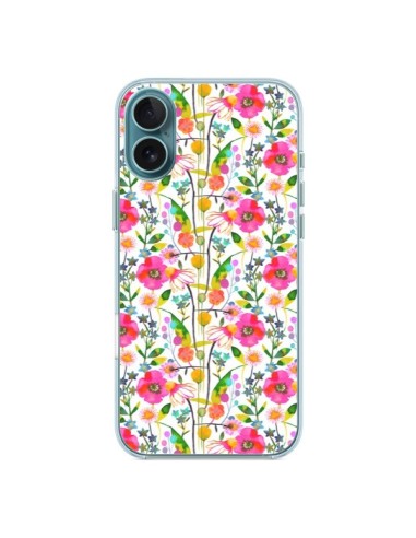 Coque iPhone 16 Plus Spring Colors Multicolored - Ninola Design