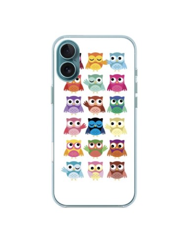 Coque iPhone 16 Plus Lucie La Chouette - Nico