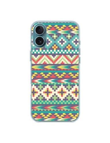 Coque iPhone 16 Plus Azteque Navahoy - Rachel Caldwell