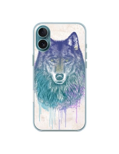 Coque iPhone 16 Plus Loup - Rachel Caldwell