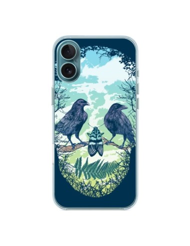 Coque iPhone 16 Plus Tête de Mort Nature - Rachel Caldwell