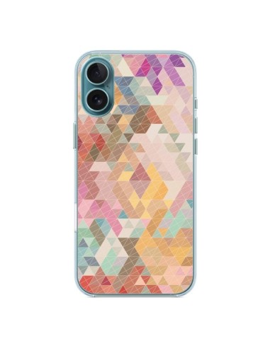 Coque iPhone 16 Plus Azteque Pattern Triangles - Rachel Caldwell