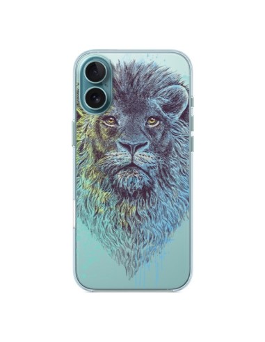 Coque iPhone 16 Plus Roi Lion King Transparente - Rachel Caldwell