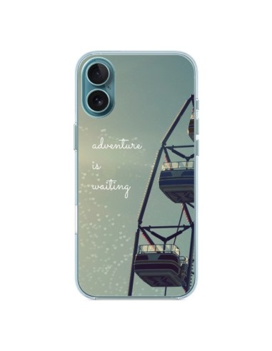 iPhone 16 Plus Case Adventure is waiting Ferris Wheel - R Delean