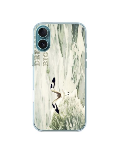 Coque iPhone 16 Plus Dream Big Mouette Mer - R Delean