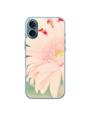 Coque iPhone 16 Plus Fleurs Roses magnifique - R Delean