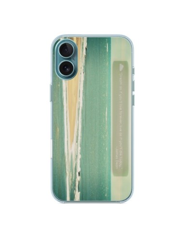 Cover iPhone 16 Plus Dream Mare Oceano Sabbia Spiaggia Paesaggio - R Delean