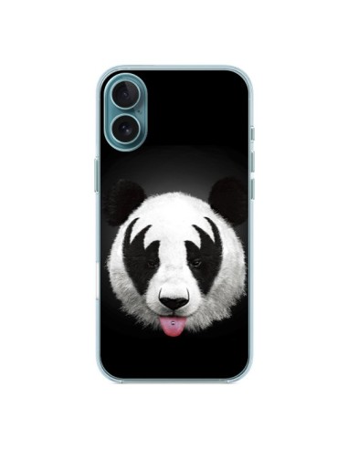 Coque iPhone 16 Plus Kiss of a Panda - Robert Farkas